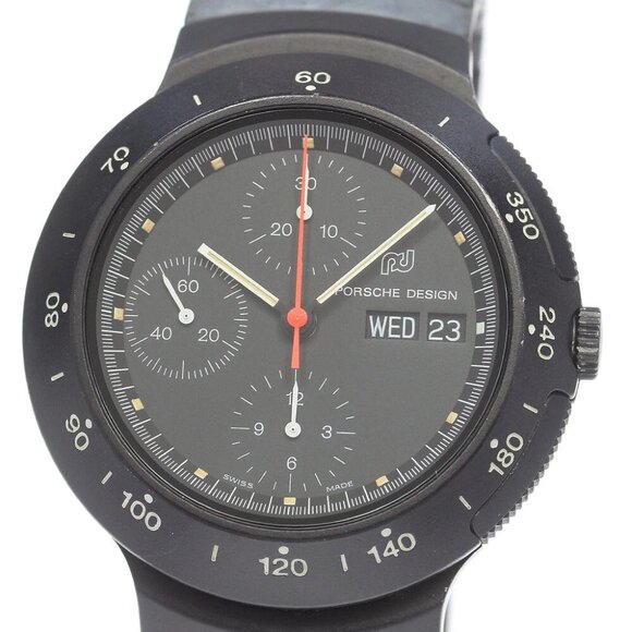 Porsche Design Super light Chronograph black Dial Automatic Men's Watch - Picture 1 of 7